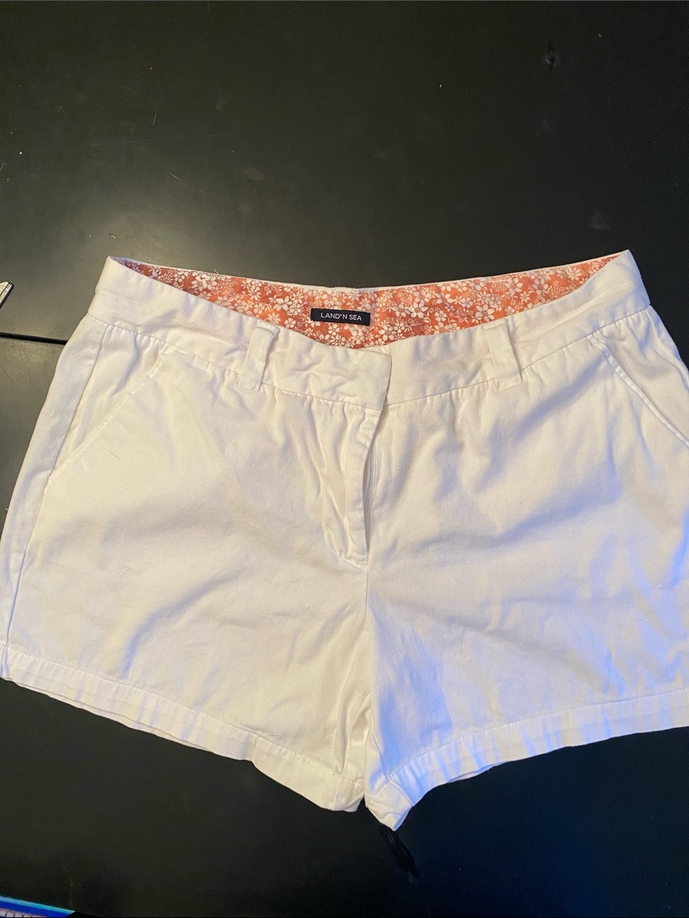 Land and Sea white Shorts. Size 12